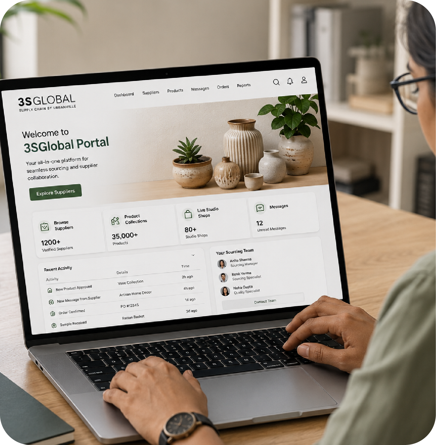 3SGlobal Portal for supplier collaboration and sourcing management